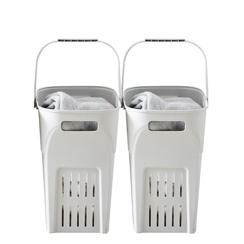 Panières pour trier le Linge Rectangulaire Plastique