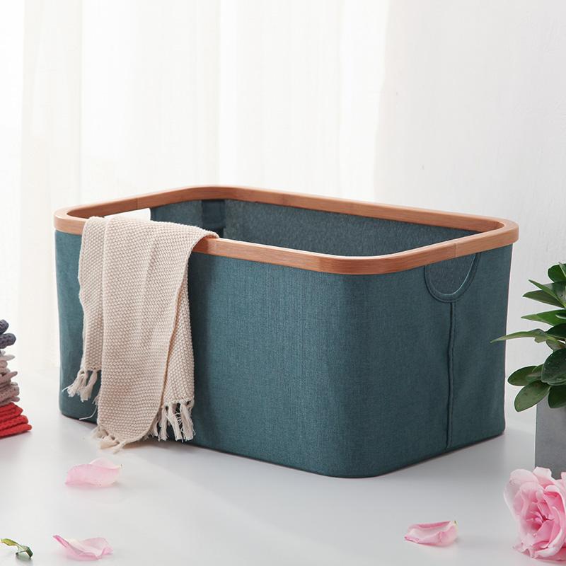 Panier pour le Linge Rectangulaire Vert