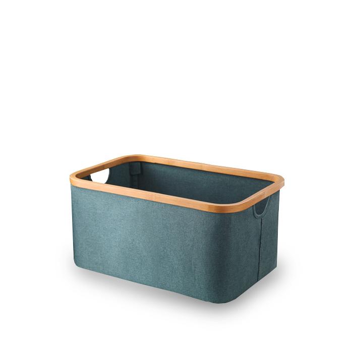 Panier à Linge Rectangulaire Vert