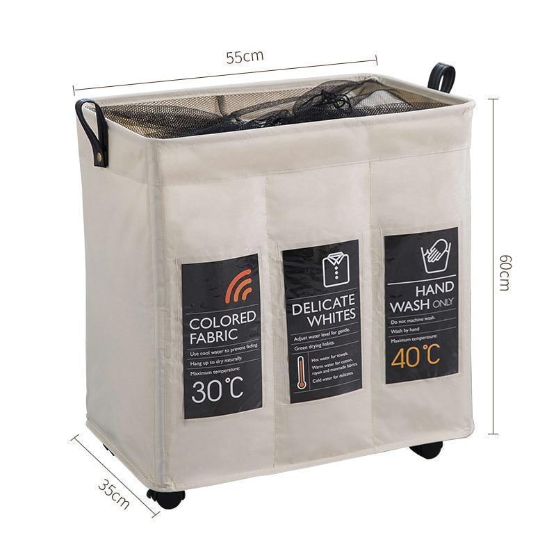 panier roulette pour linge dimensions