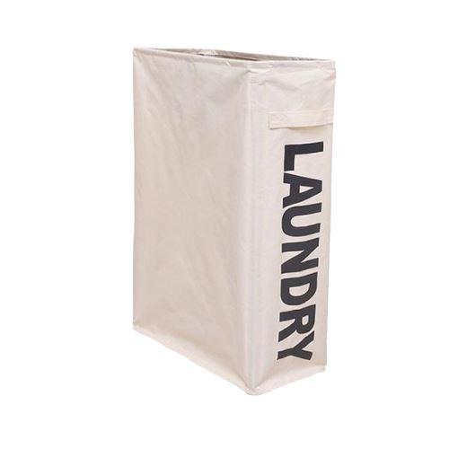 Panier Linge Roulette creme