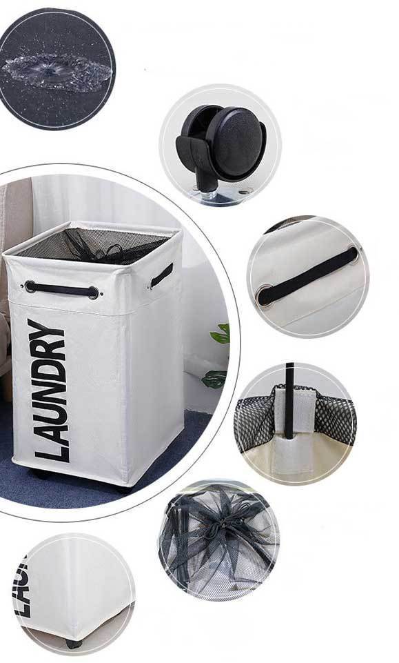 panier rangement à roulettes avantages