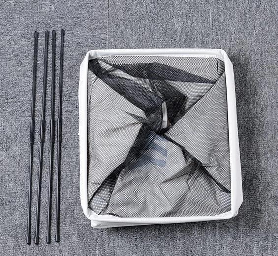 Panier Linge Pliable Blanc