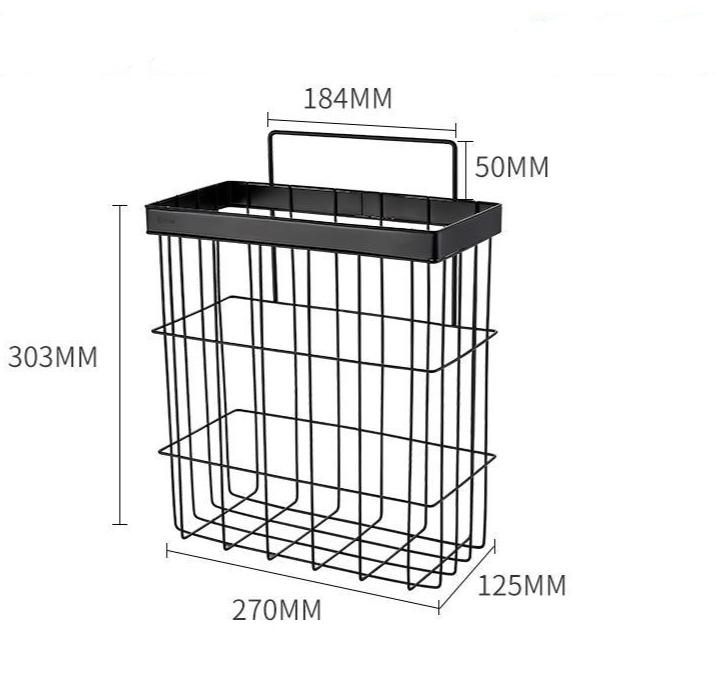 dimensions Panier à Linge à Suspendre en Métal