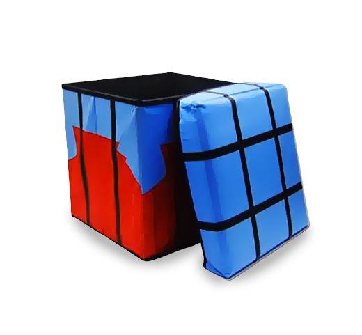 Panier Tabouret Bleu