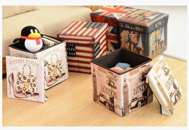 Panier Linge pouf Design Paris