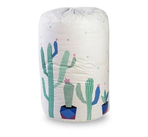 Panier à Linge tissu qui se retrousse Cactus