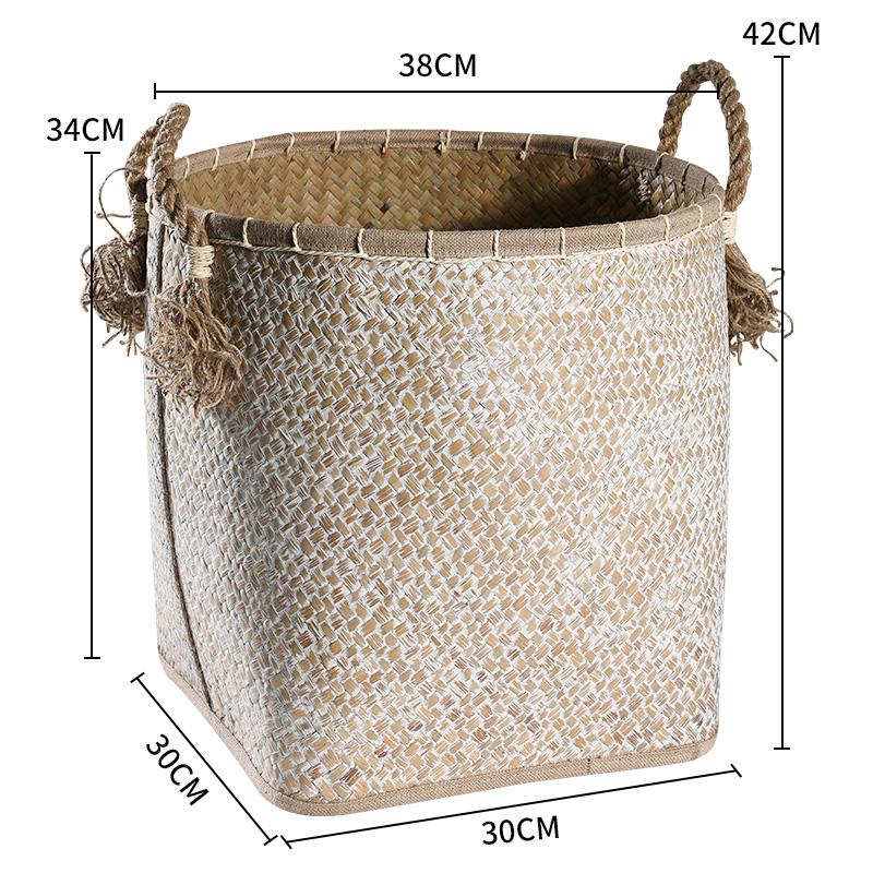 Taille m Panier à Linge Tressé Design