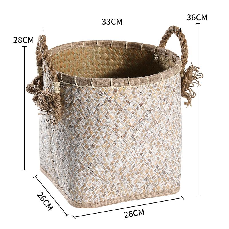 petit Panier à Linge Tressé Design