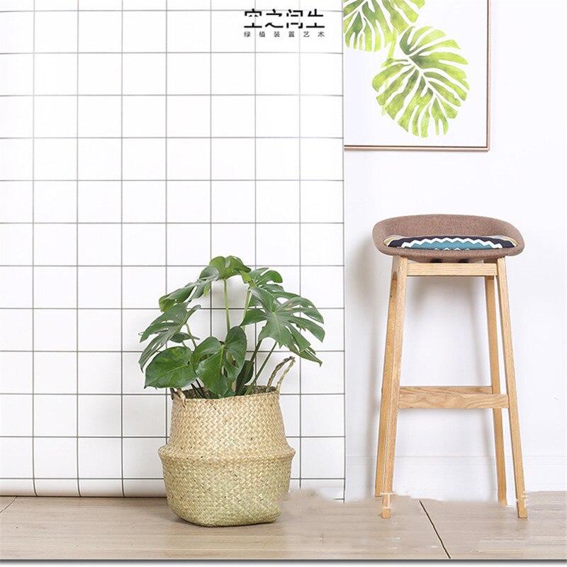 Panier Jonc tressé Plante d'Intérieure