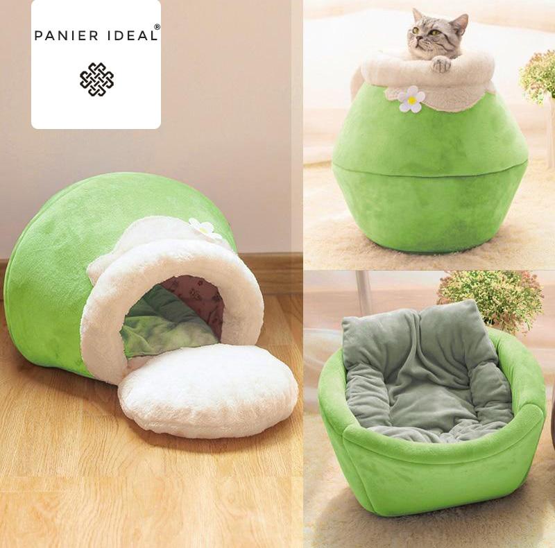 Panier Pour Chat Original Evolutif Vert - panier pour chat