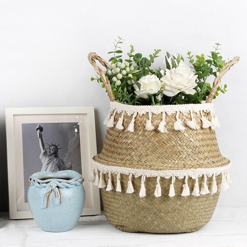 Panier pliable Jonc de Mer