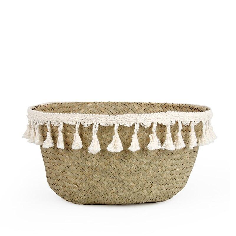 Panier plié Jonc de Mer
