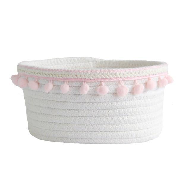 Petit Panier de Linge rose Enfant