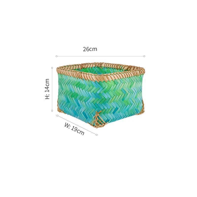 panier de salle de bain taille xs bleu