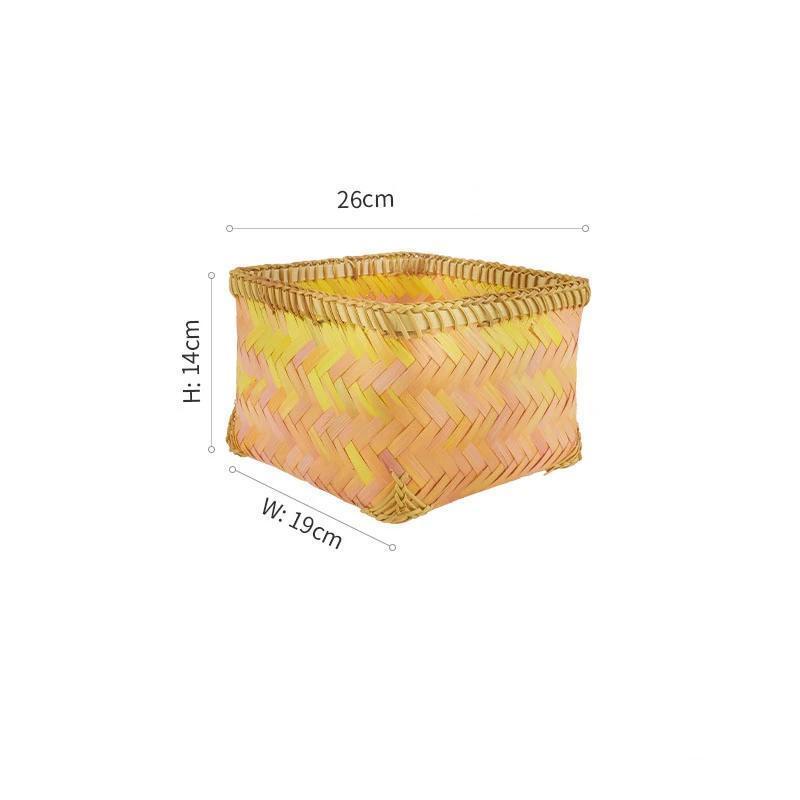 panier de salle de bain taille xs jaune
