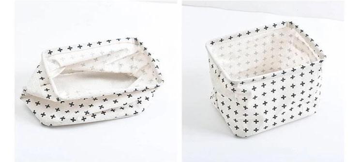 panier à linge rectangle blanc