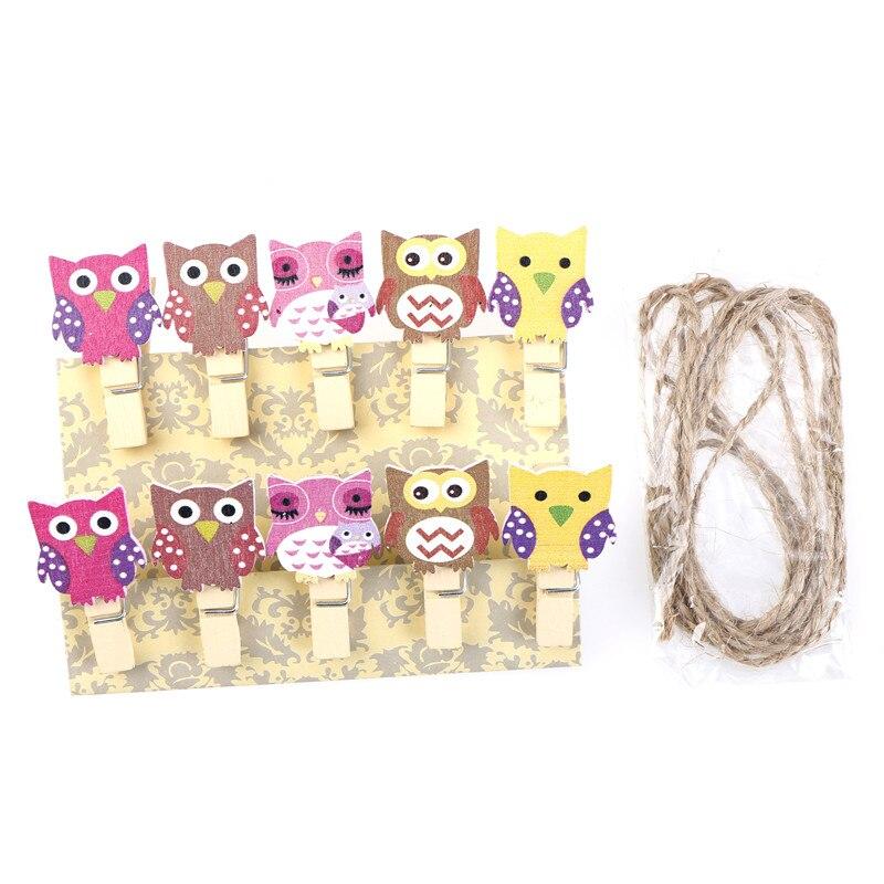 Petite Pince à Linge Déco - Petites Chouettes