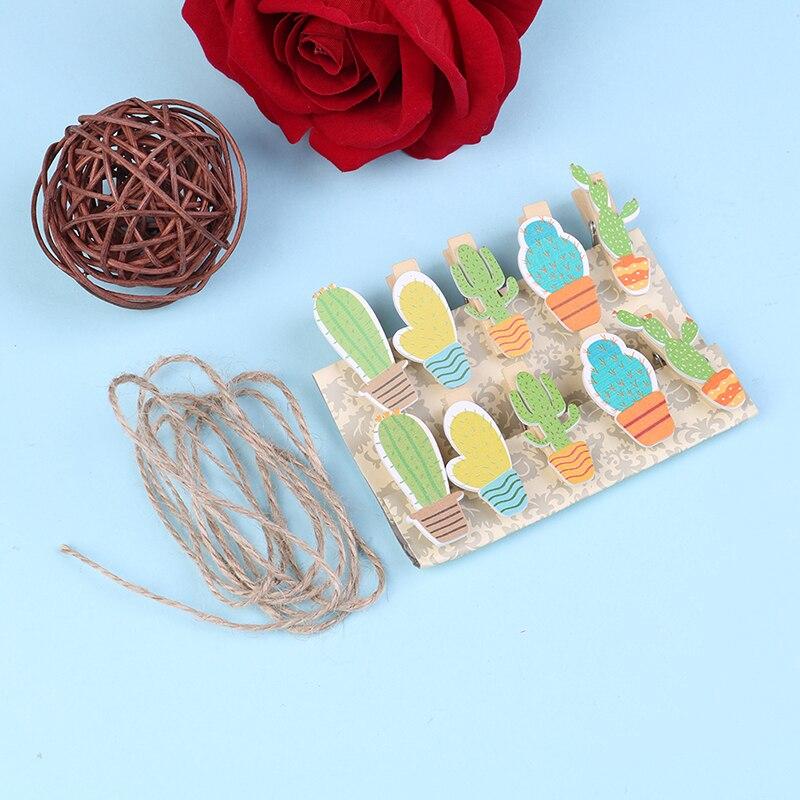 Petite Pince à Linge Déco - Petits Cactus