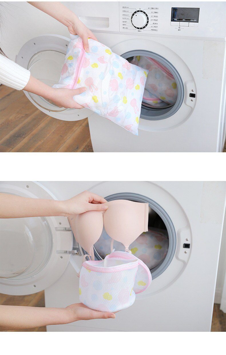 machine à laver et Sac à Linge bébé Ourson et Lapinou