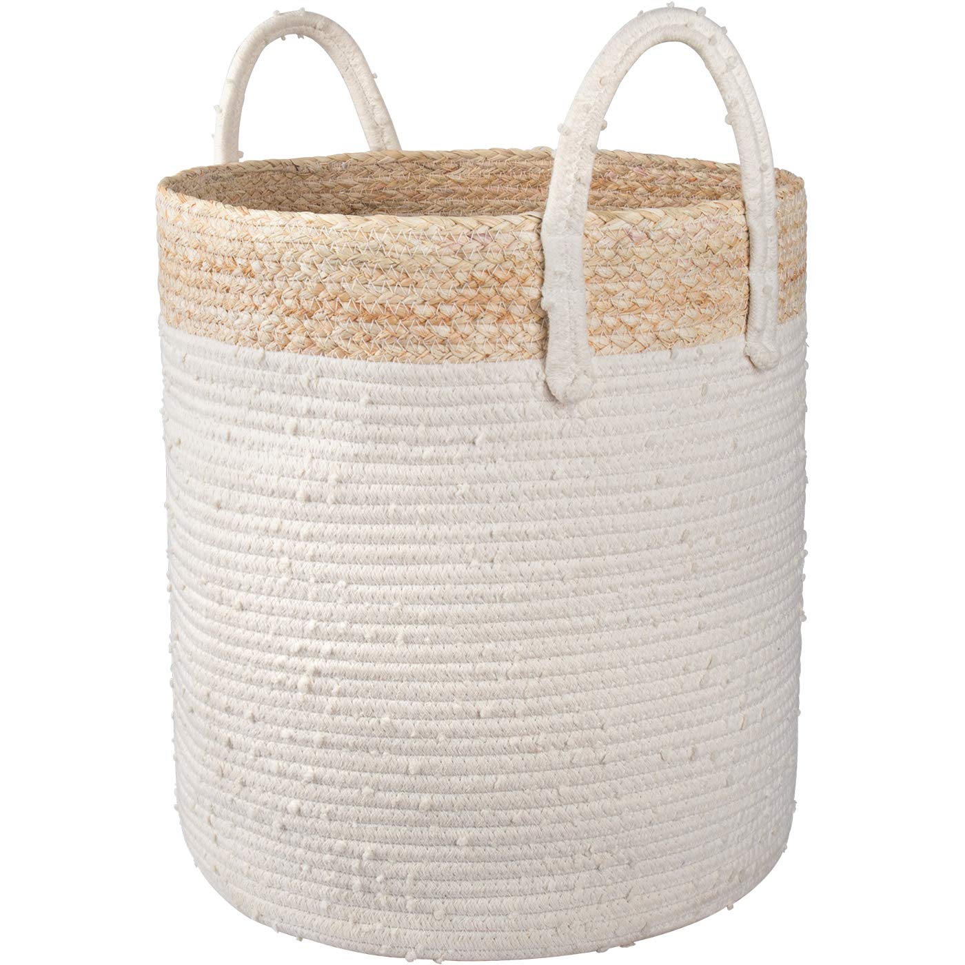 Panier à Linge en Rotin Souple et Chic