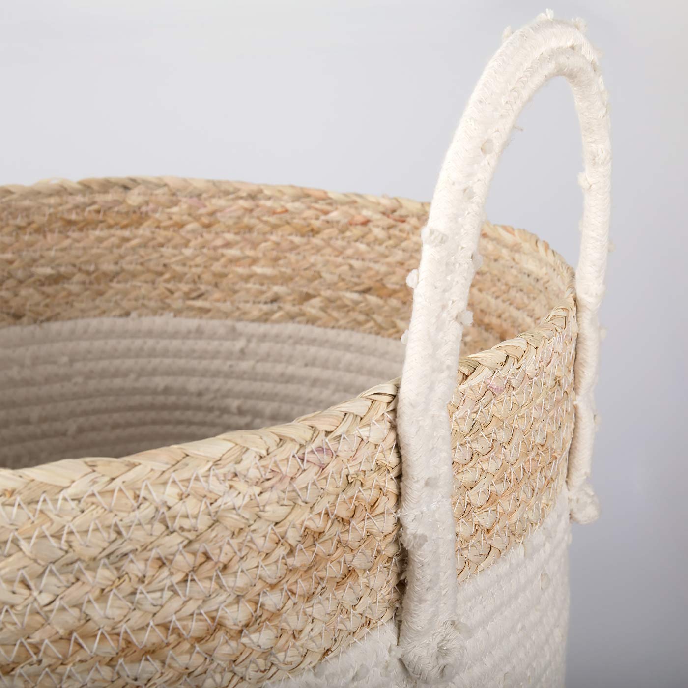 Panier à Linge en Rotin Souple et Chic