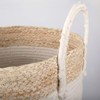 Panier à Linge en Rotin Souple et Chic