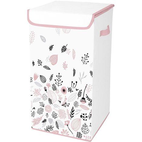 Coffre à Linge intissé Blanc