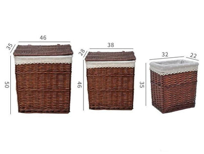 grand panier en osier pour linge dimensions