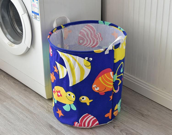 Panier linge de bébé poisson