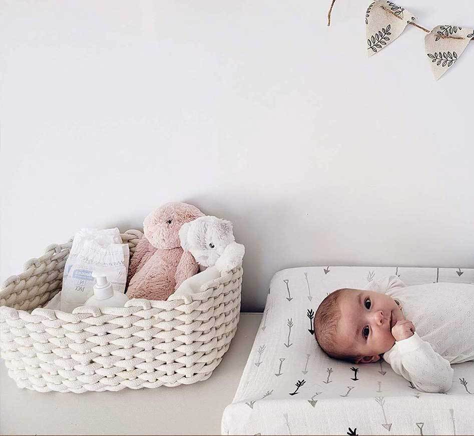 panier en corde pour bébé