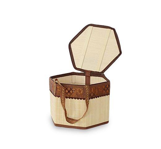 Panier en Bambou avec ses Anses