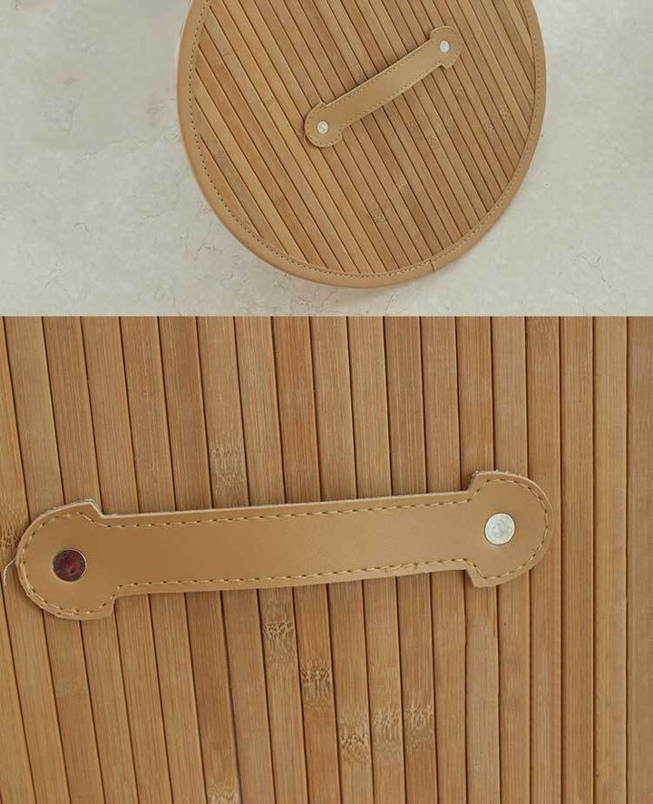 panier lamelles bambou