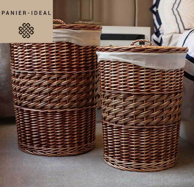 corbeille Osier Linge Sale
