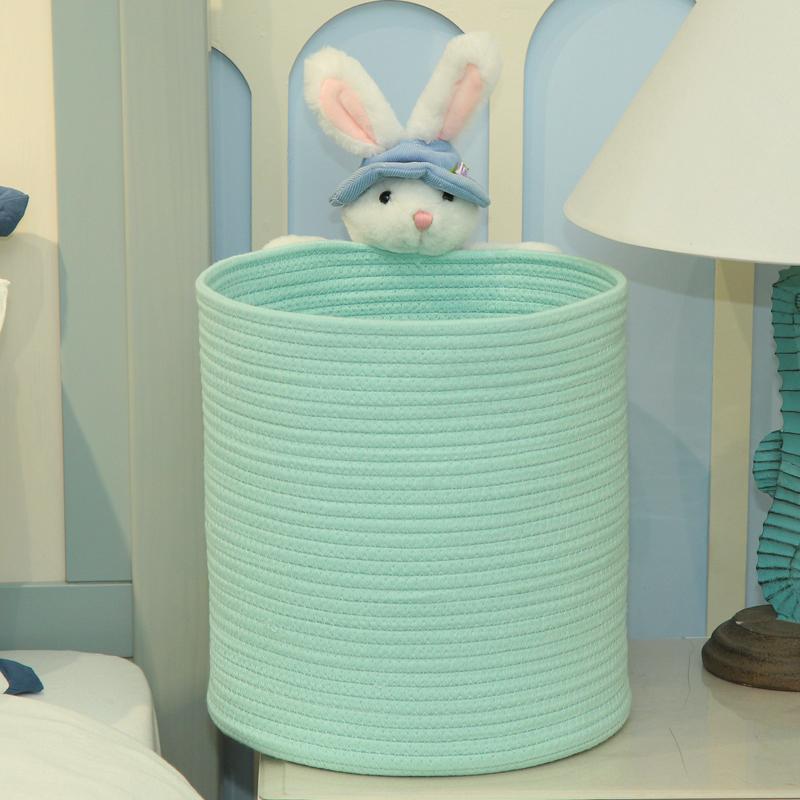 Panier à Linge Sale Bébé turquoise