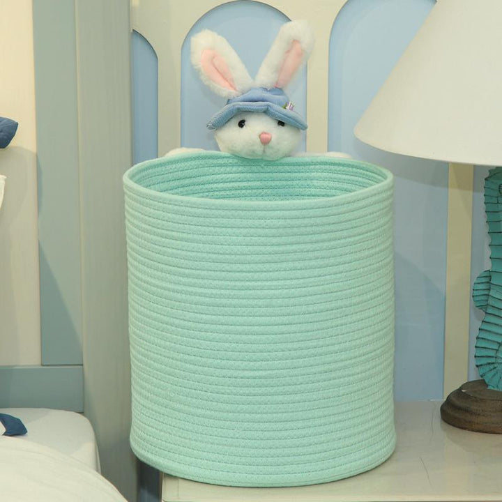 Panier à Linge Sale Bébé turquoise
