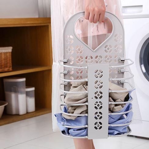 Panier à linge Suspendu et transportable