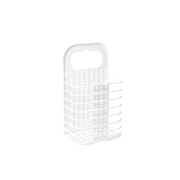 Panier à linge Suspendu Pliable Aéré blanc