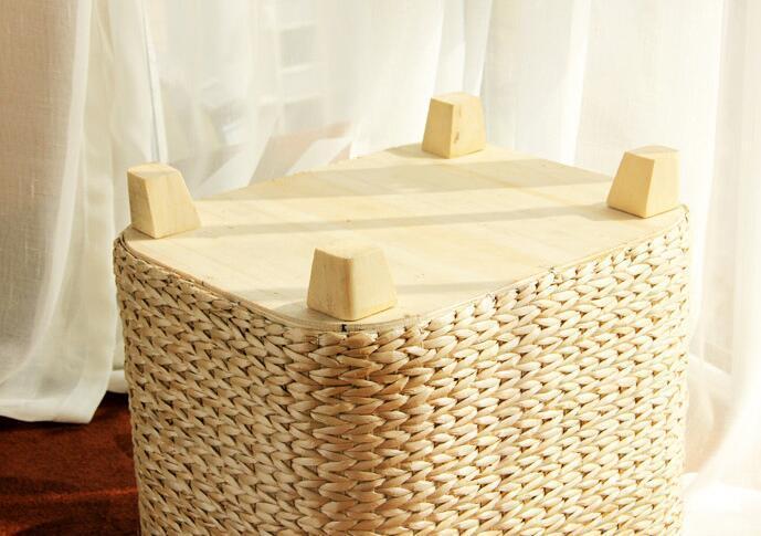 pied de panier rotin luxueux